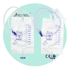 JCMED Portable Urinal For Men Urine Collecting Bag Disposable Urine Bag