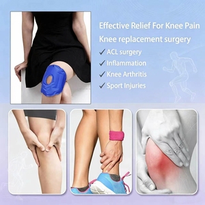 Tıbbi Sınıf Yeniden Kullanılabilir Ayarlanabilir Naylon Jel Buz Paketi Sargısı Sıcak Soğuk Paket Ayak Bileği Dirsek Bilek Ağrı Kesici Rehabilitasyon - Product Image 3