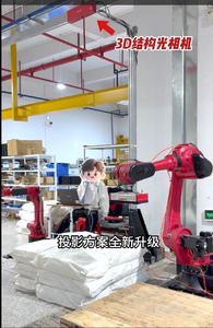 Robot de Seis Ejes Bronte 1820 con un Alcance de 1850 mm, una Capacidad de Carga de 20 kg y una Estación de Trabajo de Desmontaje de Bandejas con Cámara 3D - Product Image 4