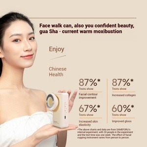 เครื่องมือปรับรูปหน้าด้วยไมโครเคอร์เรนท์ อุปกรณ์ยกกระชับใบหน้า ความถี่สูง กัลวานิก ความร้อนบำบัดผิว นวดหน้า คัพปิ้ง - Product Image 3