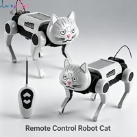 Kit STEM Chien-Renard Robot Électrique Transformable DIY – Jouet Scientifique Éducatif à Assembler avec Têtes Interchangeables pour Enfants (Intérieur/Extérieur)
