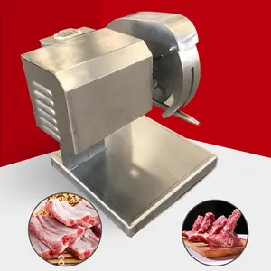 cheap Free Sample france manual frozen chicken head breast fish steak meat cube bone cut cutting machine