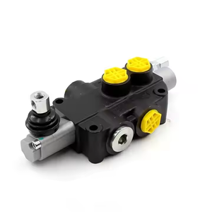 Válvula de Control Direccional Monobloque Manual Huamao P80G12 de 1 Carrete, Desviador de Flujo Hidráulico, Componentes Hidráulicos Confiables, 1 Año de Garantía - Product Image 1
