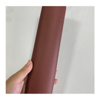 Feuille de similicuir laserable 12*18 " pour le basketball, avec support en fibre sans adhésif, cuir PU pour gravure laser