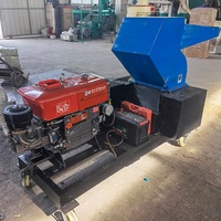 Mini broyeur chinois pour animaux de compagnie Machine broyeur de pneus en plastique de déchets broyeur broyeur Machine bouteille broyeur en plastique