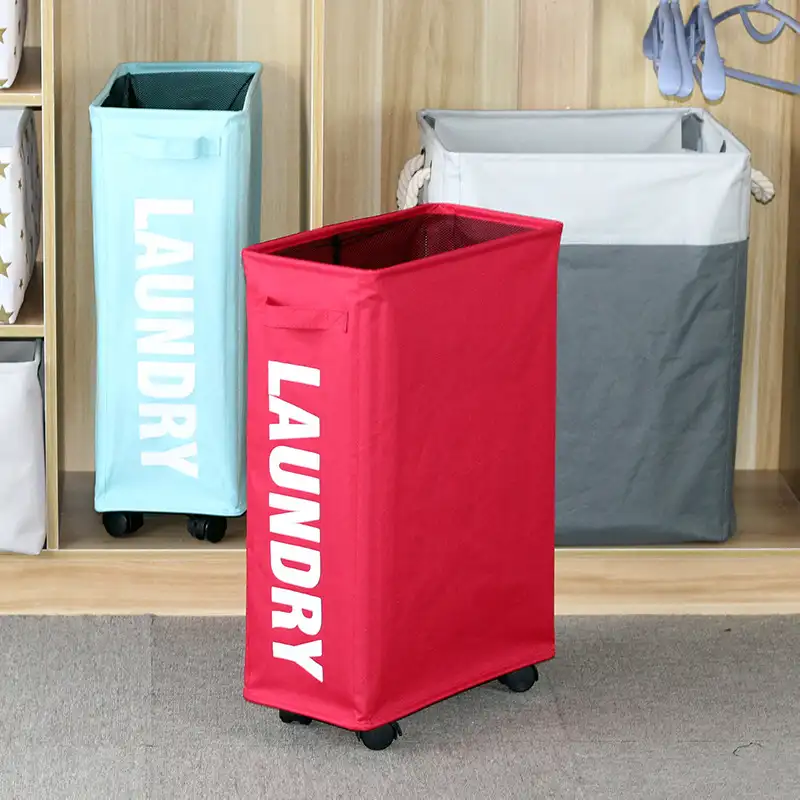New Popular Section Laundry Sorter 3 Bag Laundry Hamper Cart with Heavy Duty Rolling Lockable Wheels and Removable B