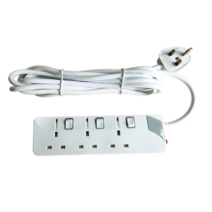 Haute Qualité De Sécurité En Cuivre Volets 3 Voies Prise de courant avec interrupteur D'alimentation <span class=keywords><strong>individuel</strong></span> - Product Image 2