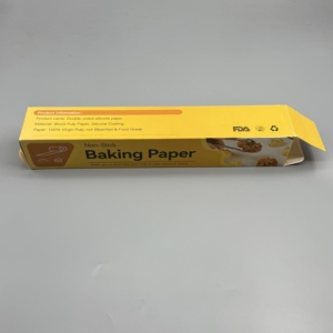 Double Side Silicone Coated Barbecue <b>Paper</b> Roll 36‑42gsm <b>Greaseproof</b> Waterproof Baking <b>Paper</b> For Kitchen BBQ Steaming Food Wrapp - Product Image 3