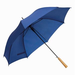 Parapluie automatique bleu 24*8K à prix de gros avec poignée droite - Product Image 3