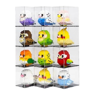 Compatible con el <span class=keywords><strong>modelo</strong></span> original Bird King Cockatiel, adornos para niños, juguete educativo de montaje, bloques de construcción, <span class=keywords><strong>modelo</strong></span> de plástico - Product Image 6