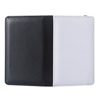 Portefeuille de passeport personnalisé avec impression par sublimation, porte-passeport avec impression par sublimation et emplacements pour cartes d'identité pour hommes et femmes, idéal pour les voyages
