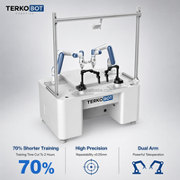 Plateforme d'entraînement robotique à double bras X-Trainer, robot collaboratif de téléopération, manipulateur robotique pour la recherche en IA avec 3 caméras de vision
