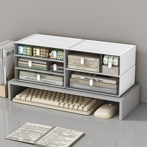 Bàn Tổ Chức Nhựa Lưu Trữ Hộp Văn Phòng Băng Phụ Kiện Tóc Nhỏ Đồ Lặt Vặt Văn Phòng Phẩm Máy Tính Để Bàn Lưu Trữ Ngăn Kéo - Product Image 2