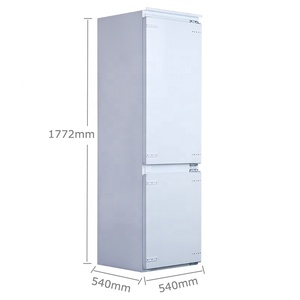 Refrigerador Empotrado de 232L, Refrigerador de Dos Puertas Sin Escarcha con Compresor Silencioso y Diseño Preparado para Panel, para Uso Doméstico, CB/CE - Product Image 6