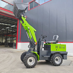 Máquinas de movimentação de terra Carregador Elétrico Mini Pá Hidráulica 0.5 Ton Capacidade Balde Sente-se Carregador - Product Image 5