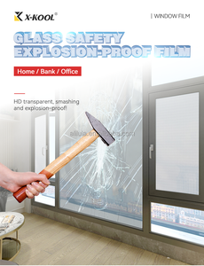 2/4/8/12mil Car Tint <strong>Safety</strong> Window <strong>Films</strong> and Explosion-proof Security Window <strong>Film</strong> Protect <strong>Glass</strong> - Product Image 6