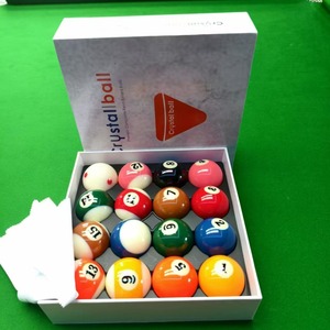 Bolas de Billar Crystal Ball de 57.2mm, Tamaño Estándar, Accesorios para Billar Americano y Snooker - Product Image 1