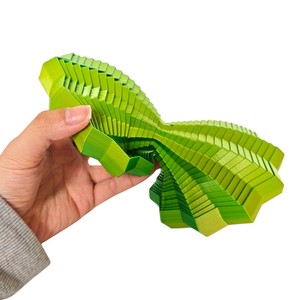Jouets hexagonaux stéréoscopiques anti-stress imprimés en 3D Vashine, jouets amusants en PLA écologiques, jouets hexagonaux flexibles en cristal pour soulager la pression - Product Image 6