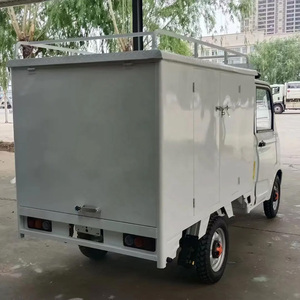 Camion de livraison à quatre roues, véhicule à énergie nouvelle, moteur 1000W, vitesse 45km/h, autonomie 100km, camionnette chinoise à caisse rigide, conduite à droite - Product Image 4