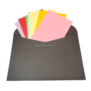 Offre Spéciale luxe petite entreprise cadeau de voeux carte de remerciement <span class=keywords><strong>papier</strong></span> irisé plat bureau C7 enveloppes pour timbres d'invitation - Product Image 1