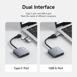 <span class=keywords><strong>Tarjeta</strong></span> de Captura de Video Hagibis, Compatible con HDMI a USB A/C, <span class=keywords><strong>Tarjeta</strong></span> de Grabación 1080P con Salida en Bucle 4K para Transmisión en Vivo en Switch, Xbox, <span class=keywords><strong>PS4</strong></span>/<span class=keywords><strong>5</strong></span> - Product Image 2