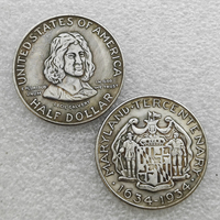 Pièces de monnaie commémoratives de style antique des États-Unis de 1934 (demi-dollar de Maryland), cadeaux, décoration de la maison
