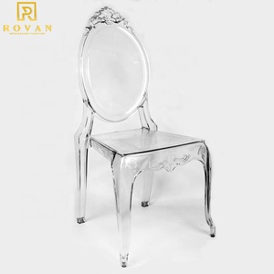 Sillas acrílicas para boda, silla transparente de princesa <span class=keywords><strong>bella</strong></span> para comedor, venta al por mayor - Product Image 5