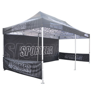 Personalizado impermeable Pvc <span class=keywords><strong>plegable</strong></span> <span class=keywords><strong>2X2</strong></span> acero publicidad comercial Pop Up tiendas dosel blanco para tiendas de exposición - Product Image 1
