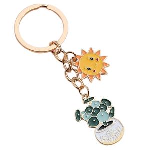 New Arrival Cute Cherry Zinc Alloy Lightweight Hard-Wearing Customizable Luxury <b>Bag</b> <b>Charm</b> Chains Fashionable Vintage Cartoon - Product Image 6