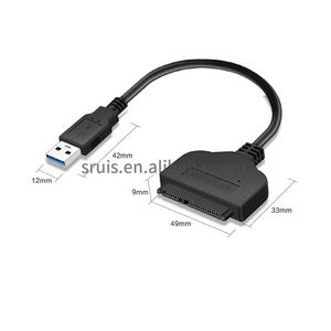 External Hard Drive Cables SSD Connector SATA to USB Cable Adapter 2.5 Inch HDD <strong>Ide</strong> USB 3.0 Laptop 22 Pin Sata III Cable - Product Image 1