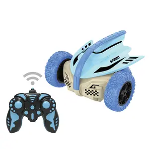 2.4G Télécommande Stunt Devil Fish Rc Stunt Car Toys avec Cool Lights