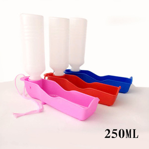 Bouteille d'eau portable pour chiens, distributeur d'eau de voyage pour animaux de compagnie en gros pour les promenades, bouteille de 250 ml. - Product Image 3