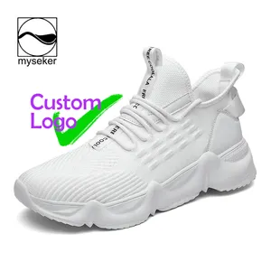 Erkek özel markalı tasarımcı beyaz Sneakers etiket rahat ayakkabılar spor ayakkabılar zapatillas ayakkabı erkek hombre Calzado De