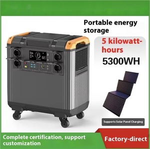 緊急電源T50 5000WH <span class=keywords><strong>UPS</strong></span>ソーラーパネル電源家庭用エネルギー貯蔵システムMPPT - Product Image 2