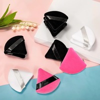 Ensemble de houppettes triangulaires réutilisables et lavables avec houppettes de maquillage et pochette réutilisable par Beauty Creations