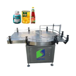 Bottle unscrambler/Bottle Sorting Machine/Round Bottle Turntable Rotary Accumulation Table