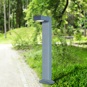 Lampe solaire de jardin en aluminium LED IP65 résistante à l'eau 5000K lumière du jour CRI90 avec détecteur de mouvement 30000 heures - Product Image 4