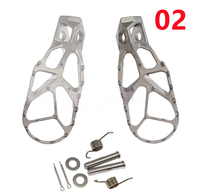 Pédale en acier inoxydable pour Husqvarna, pièce CNC, repose-pieds renforcés, motos tout-terrain, super accessoire, marque JY, modèle