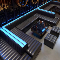 Nouvelle Arrivée : Comptoir de Bar LED Personnalisé pour Fast-food, KTV, Boîte de Nuit, Salon de Bar, Mobilier de Boîte de Nuit