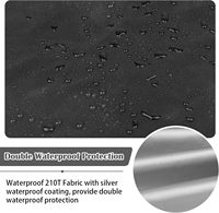 Tapis de sol ultraléger imperméable pour tente, bâche de camping robuste, protection de sol pour randonnée, backpacking, hamac