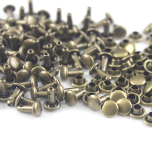 REWIN 5mm a 12mm Tampa Dupla de Metal Rebites Studs Rebite Redondo para Couro Craft <span class=keywords><strong>Bag</strong></span> Cinto Vestuário Chapéu Sapatos Pet Collar Decor - Product Image 3