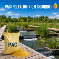 PAC Policloruro de Aluminio Floculante para Plantas de Agua Limpia y Aguas Residuales