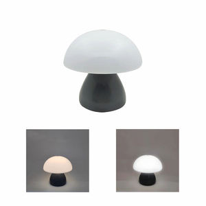 Lampe de table créative en forme de champignon, veilleuse simple, lumière d'ambiance blanche chaude pour chambre à coucher, chevet, bar, table à manger - Product Image 3