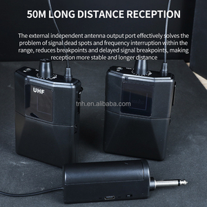 TNH UM-B01-1 UHF senza fili auricolare microfono con ricevitore ricaricabile per allenatore insegnante formazione Yoga insegnamento - Product Image 6