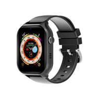 Jam Tangan GPS 4G Anak Terbaru dengan Kompas, Tahan Air IP67, Alarm Magnetik, Panggilan Video SOS, Layar LCD, Kompatibel dengan Kartu SIM