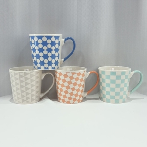 Quality Choice Eco-friendly Stoneware Ceramic Mug <b>Set</b> Gift Coffee Mugs-Food Safe Dishwasher <b>Microwave</b> Safe Customizable Colors - Product Image 1