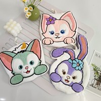 Toalla de mano de secado rápido para cocina y baño de dibujos animados, trapo absorbente grueso que no se desprende para uso doméstico, venta al por mayor