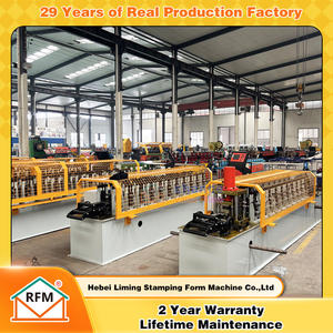 Hebei liming เครื่องม้วนขึ้นรูปโอเมก้าโปรไฟล์ C U Channel Truss furring โลหะ C profile เครื่องโค้ง - Product Image 2