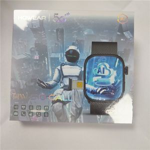 Reloj Inteligente DF HWS10CALL con Ranura para Tarjeta SIM 4G 5G, Reloj Electrónico de Alta Gama para Conexión con Teléfono IOSe, Bluetooth Ultra2 - Product Image 1