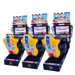 Borne d'arcade de course dynamique haute définition 32 pouces avec détection de mouvement en métal et plastique, grande taille, à monnayeur, version anglaise - Product Image 2